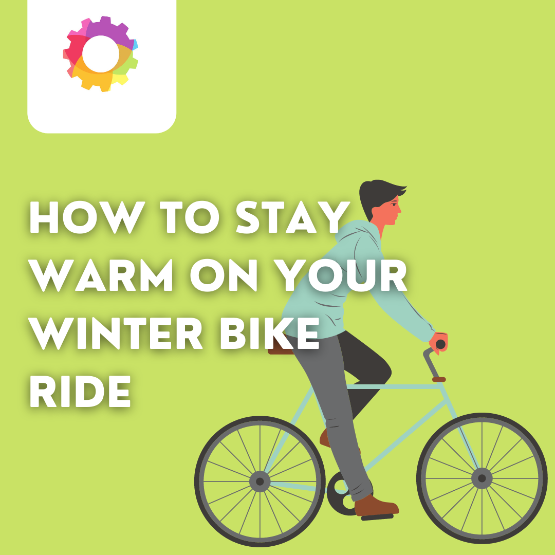 Staying warm on your winter bike ride